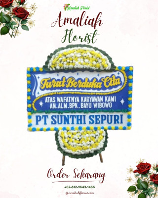 Papan Bunga Duka di Tobat