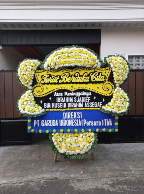 Papan Bunga Duka di Tobat